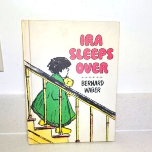Vintage Book. Hardcover. Ira Sleeps Over. Book by Bernard Weber. 11x8  48 Pages